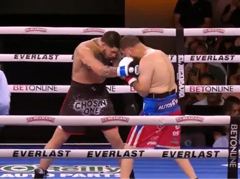 Edgar Berlanga terminó a Jonathan González-Ortiz en el primer round