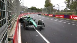 El accidente de Fernando Alonso en el GP de Australia