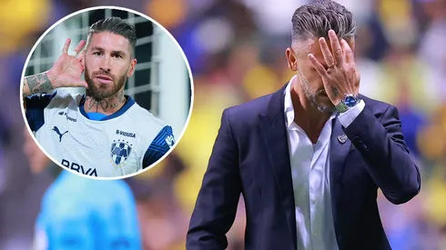 El futuro de Demichelis en Rayados está pendiendo de un hilo.