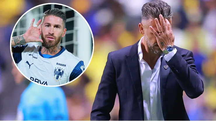 El futuro de Demichelis en Rayados está pendiendo de un hilo.