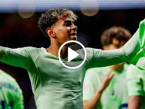 El agónico gol de Lamine Yamal para la remontada de Barcelona vs. Atlético de Madrid