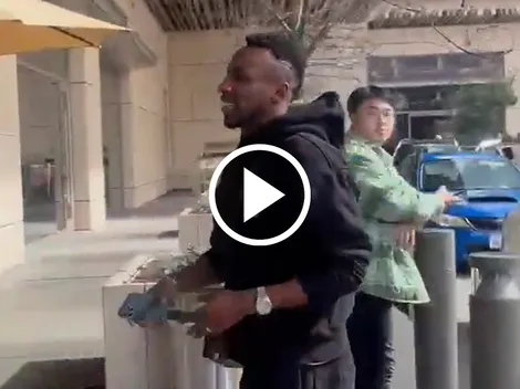 Julián Quiñones, el primero en llegar a la concentración de la Selección Mexicana en Los Ángeles