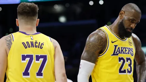 Luka Doncic está liderando a la franquicia de California pese a la ausencia de LeBron James.