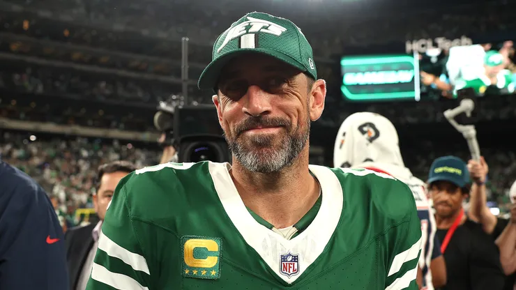 Aaron Rodgers, ex mariscal de campo de los New York Jets