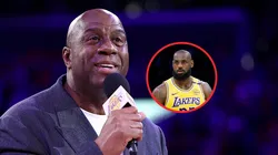 Magic Johnson y LeBron James.