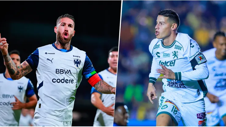 Sergio Ramos y James Rodríguez