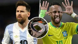 Messi y Neymar no jugarán en el Monumental.