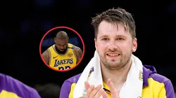 LeBron James y Luka Doncic.
