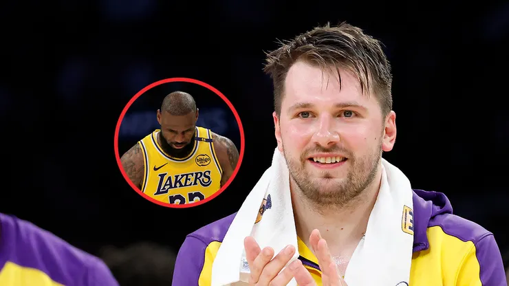 LeBron James y Luka Doncic.