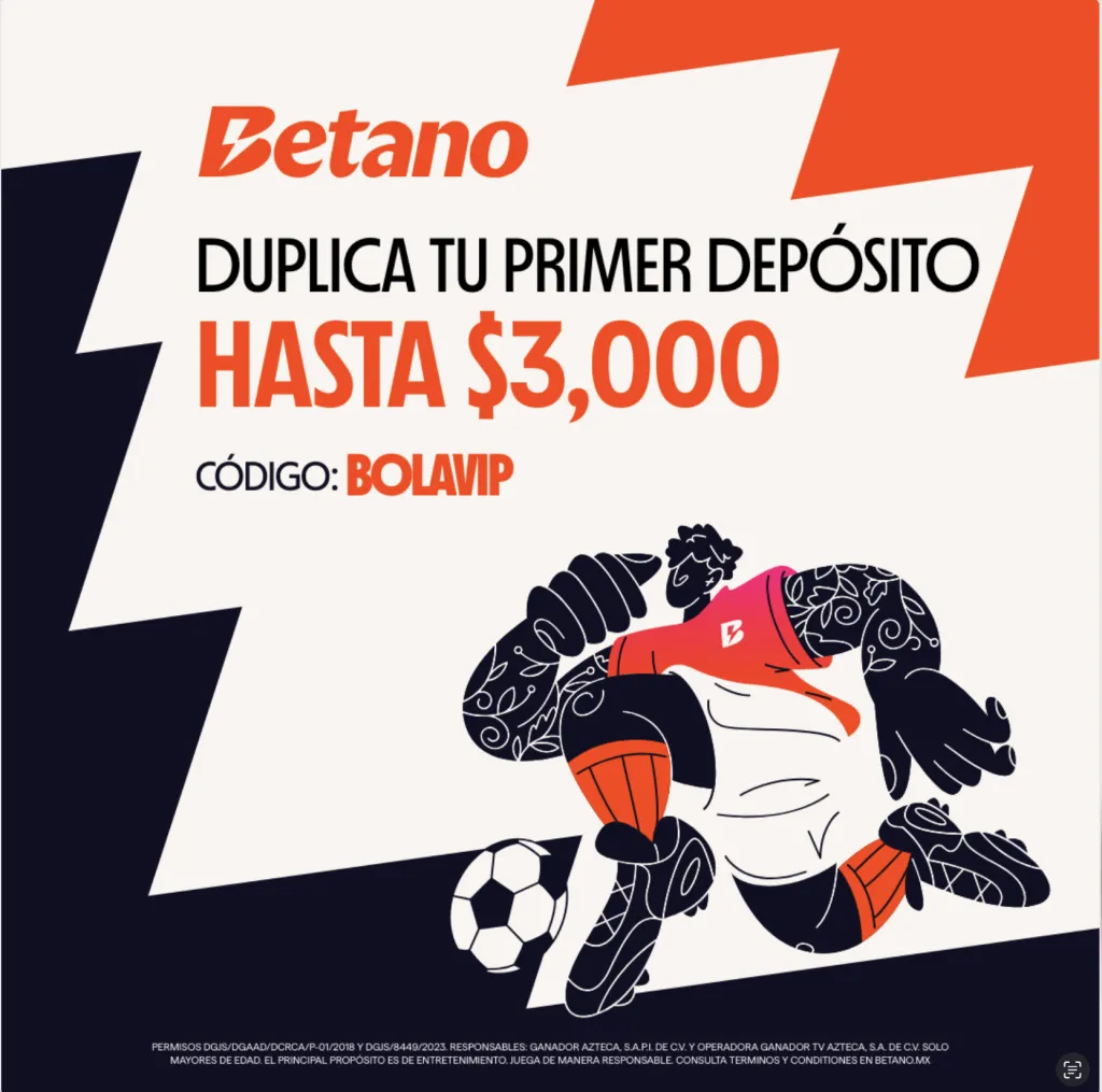  código promocional Betano México 