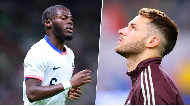 Yunus Musah y Santiago Giménez