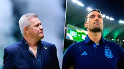 Lionel Scaloni y Javier Aguirre