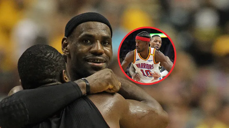 LeBron James y Jimmy Butler.