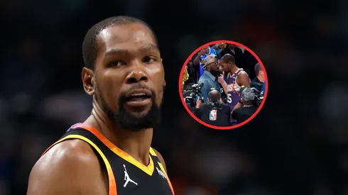 Kevin Durant y LeBron James.