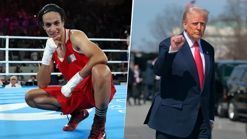 Imane Khelif fue contundente contra el presidente de los Estados Unidos.