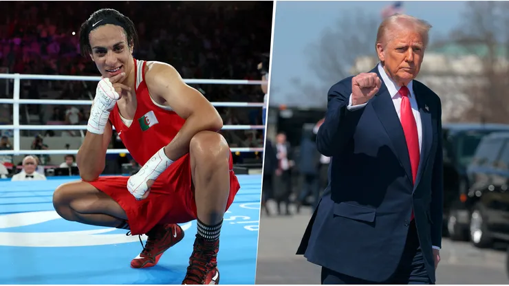 Imane Khelif fue contundente contra el presidente de los Estados Unidos.