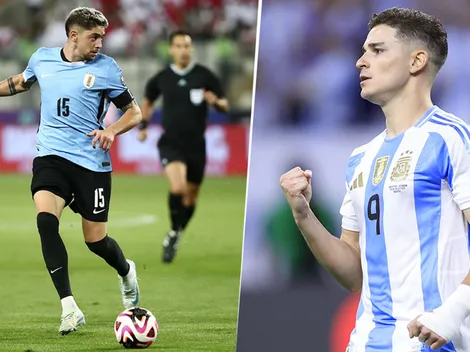 Las alineaciones de Uruguay vs. Argentina por las Eliminatorias Conmebol