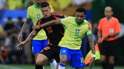Brasil hizo siete cambios en su partido ante Colombia