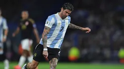 Rodrigo De Paul será baja en el duelo de Argentina ante Uruguay por las Eliminatorias Sudamericanas
