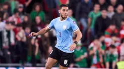 Sebastián Cáceres no será titular en Uruguay.