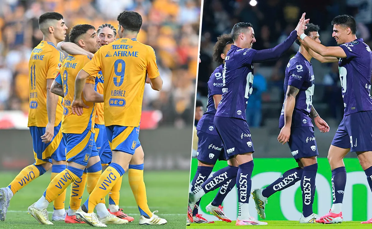 Las alineaciones de Tigres UANL vs. Pumas UNAM por el amistoso