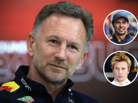 Christian Horner, incómodo por una pregunta sobre Checo Pérez
