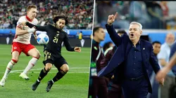 Javier Aguirre y César Huerta