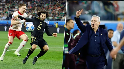 Javier Aguirre y César Huerta