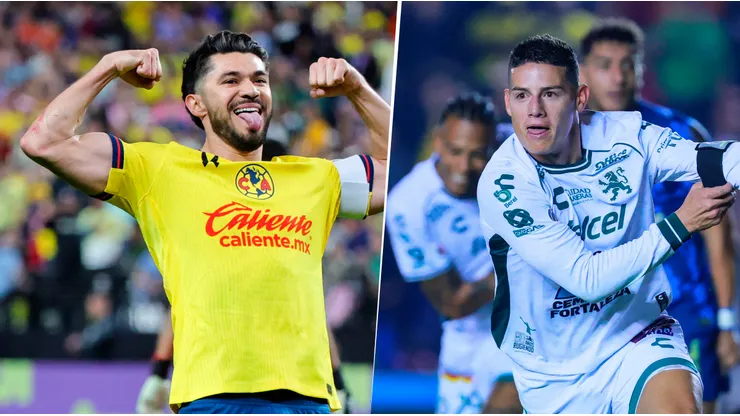 Henry Martín y James Rodríguez