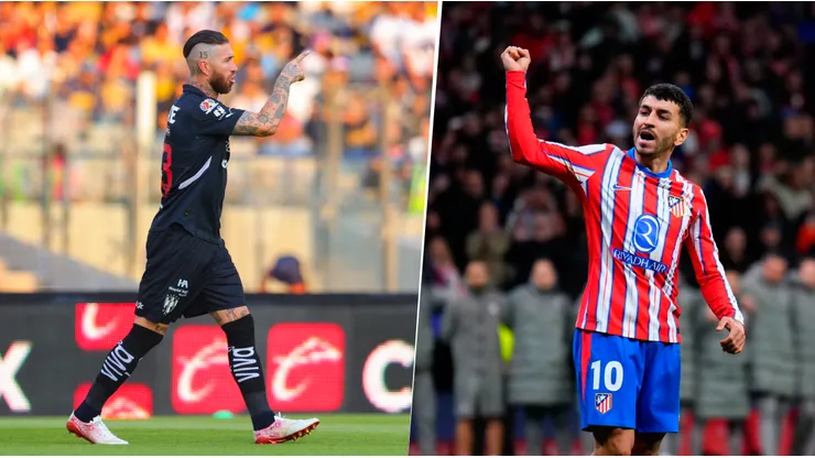 Sergio Ramos y Ángel Correa
