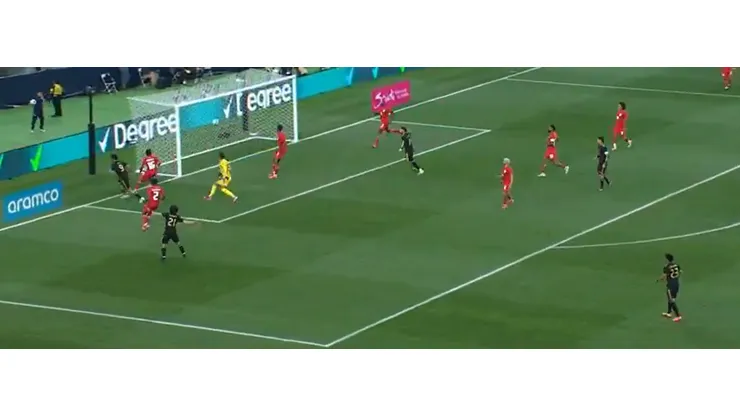 Raúl Jiménez abrió la cuenta para México ante Panamá en la final de la Liga de Naciones