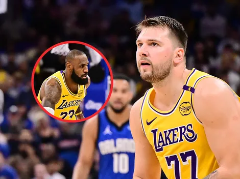 Doncic advierte a LeBron por la tercera derrota consecutiva de Lakers