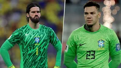 Alisson Becker y Ederson no están presentes en el partido