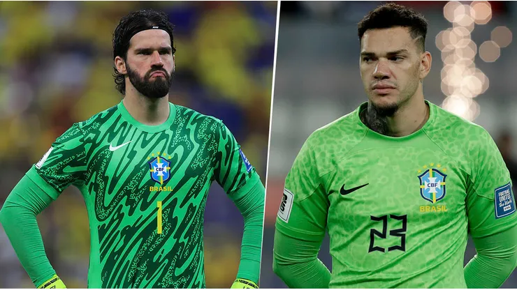 Alisson Becker y Ederson no están presentes en el partido