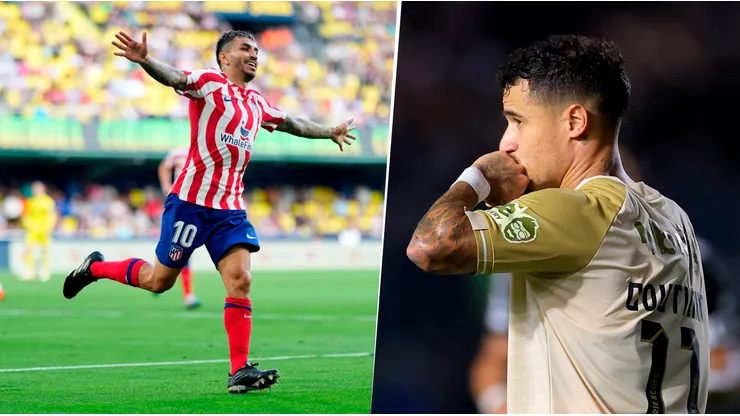 Ángel Correa y Philippe Coutinho
