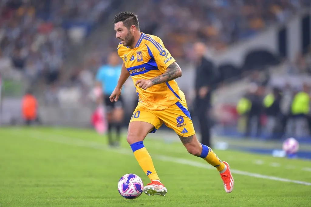 André-Pierre Gignac no juega desde el 25 de febrero por lesión (Getty Images)