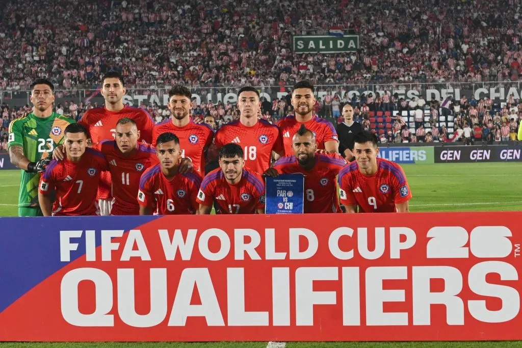 Chile se ubica en la última posición de la clasificación con solo nueve puntos. (Getty Images)