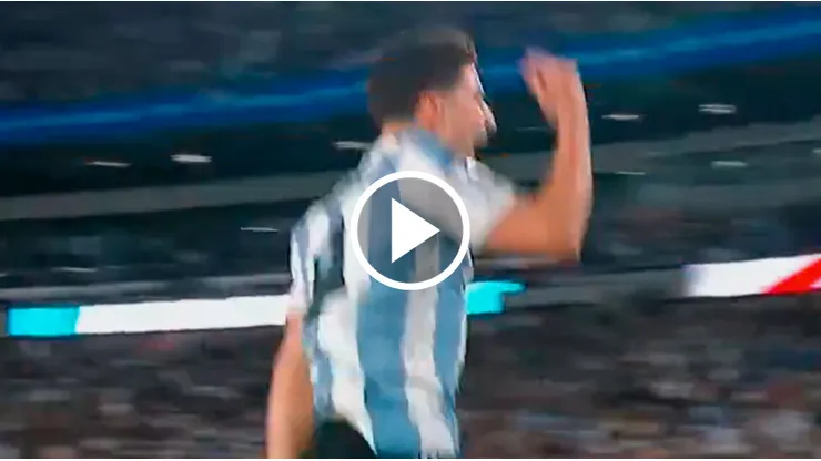 Julián Álvarez abrió el marcador en el clásico sudamericano.