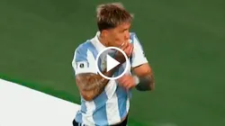 Enzo Fernández amplió la ventaja albiceleste en Buenos Aires.