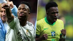 Vini Jr y sus dos caras diferentes: Real Madrid y Brasil.