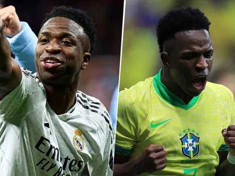 Mientras en Real Madrid brilla, los decepcionantes números de Vinicius Jr con Brasil