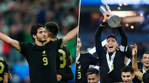 Raúl Jiménez y Edson Álvarez