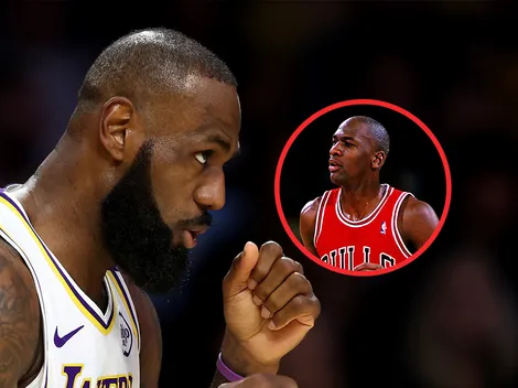 LeBron James no dudó y le envió un mensaje a Michael Jordan