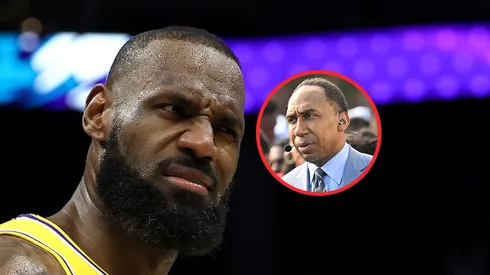 LeBron James y Stephen A. Smith.