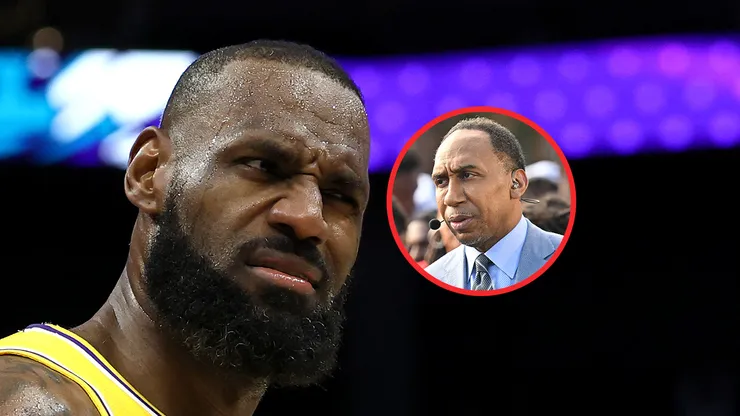 LeBron James y Stephen A. Smith.