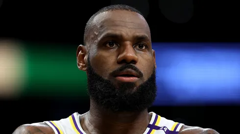 LeBron James, jugador de Los Angeles Lakers de la NBA