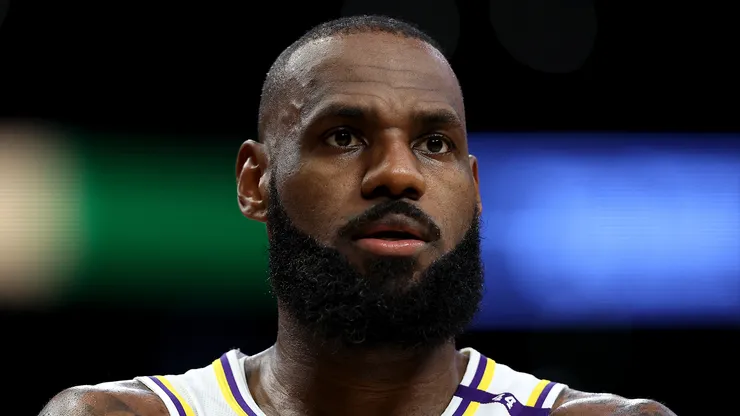LeBron James, jugador de Los Angeles Lakers de la NBA
