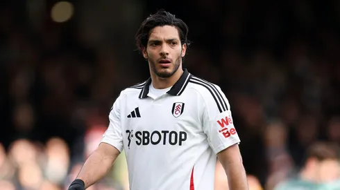 Raúl Jiménez con el Fulham