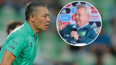 Ignacio Ambriz acompañó a Javier Aguirre como su asistente técnico en Osasuna y Atlético de Madrid.