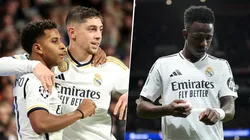 Rodrygo, Fede Valverde y Vinicius no juegan contra Leganés